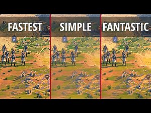 HUMANKIND 4K Ultra Presets - Comparaison Graphismes & Frame Rate