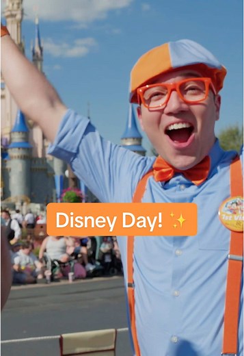 Join Blippi and Meekah at Disney Parks Fun Day!