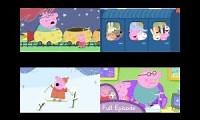 Mix of 4 videos from youtube : up to faster 4 parison to peppa pig