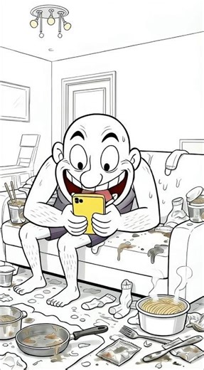 1 Week vs 1 Year Without My Wife 😂