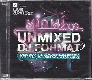 Various - Cr2 Presents Live & Direct Miami 2009 (Unmixed DJ Format)