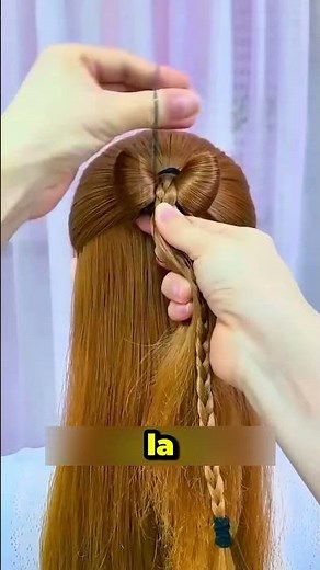 Easy and pretty hairstyle in minutes