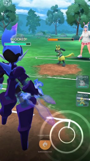 Shiny Team… Then She Surrendered 😳 #PokemonGO #PokemonShorts #PokemonPvP #GBL #GamingShorts