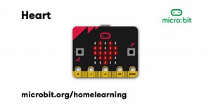 micro:bit at home: heart