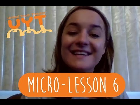 UYT Micro-Lesson 6: How to Write a Ten Minute Play!