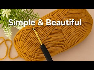 Amazing Crochet Stitch — So Simple Yet So Beautiful for Any Project!
