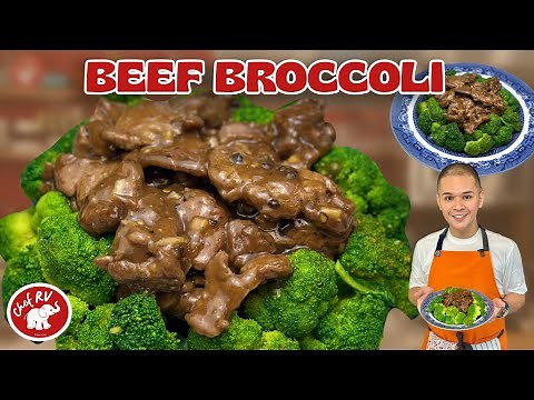 BEEF WITH BROCCOLI! Chef RV’s technique to an extra tender beef, and perfectly cooked broccoli!
