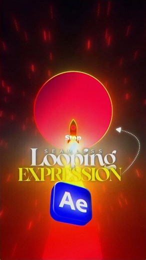 Make Any Animation Loop Seamlessly | Adobe After Effects! #shorts #aftereffects