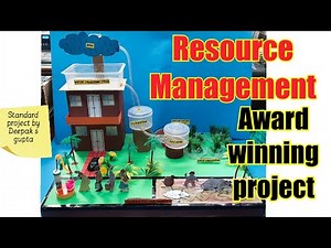Resource management working model #resourcemanagement #resourcesanddevelopment #rainwaterharvesting