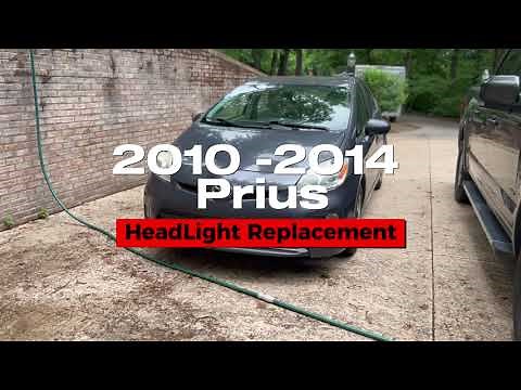 Step-by-Step Guide: How to Change a Headlight on a 2010-2014 Toyota Prius