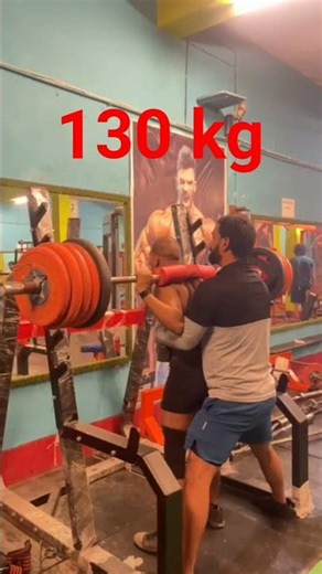 body weight 54 kg leg squat 130kg #alightmotion #fitness #motivation #aesthetic #shorts