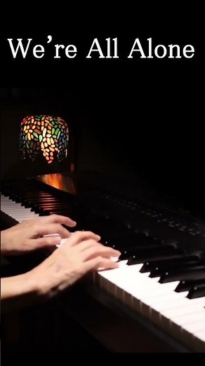We're All Alone - Boz Scaggs / ウィ・アー・オール・アローン #piano