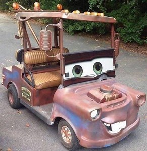 1M views · 21K shares | The Tow Mater Golf Cart!!!  Anybody with a...