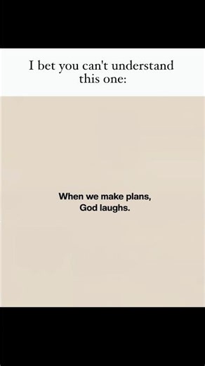 I hope you understand.