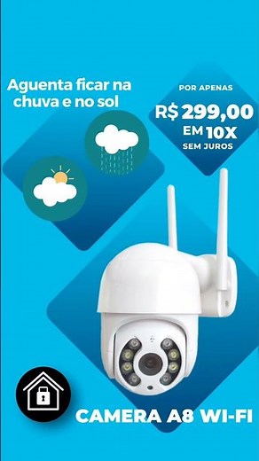 CAMERA A8 WI-FI EXTERNA