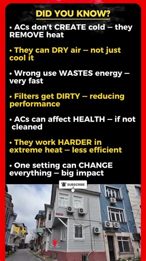 Air Conditioner Facts That Sound Impossible But Are TRUE ❄️🔥