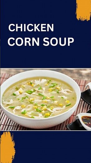 Thick & Creamy Chicken Corn Soup | Easy Comfort Soup Recipe at Home