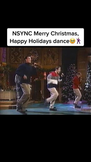 NSYNC Merry Christmas, Happy Holidays Dance Throwback
