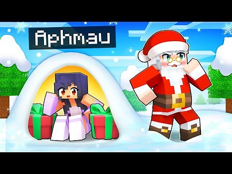 Hiding From SANTA In Minecraft!