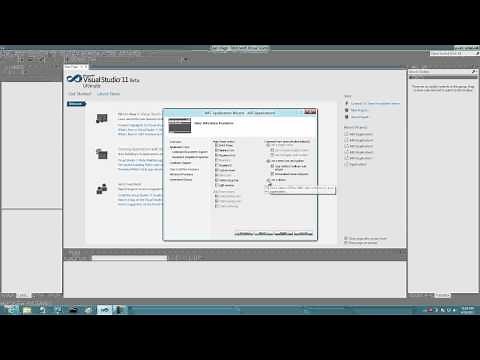 Tutorial to create a Ribbon Style Application with Visual Studio 11