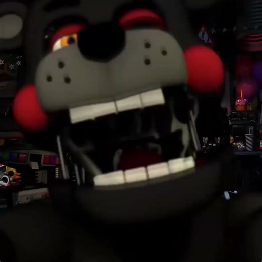 Puppet inside Lefty (FNaF Jumpscares)