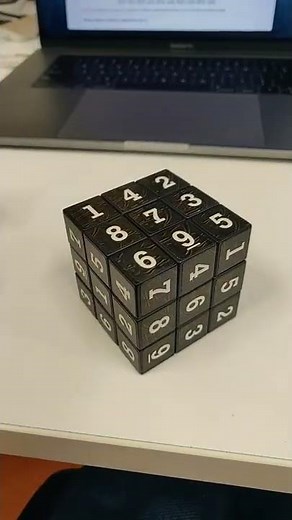 Sudoku cube solution for cubers who can already solve a 3x3 cube