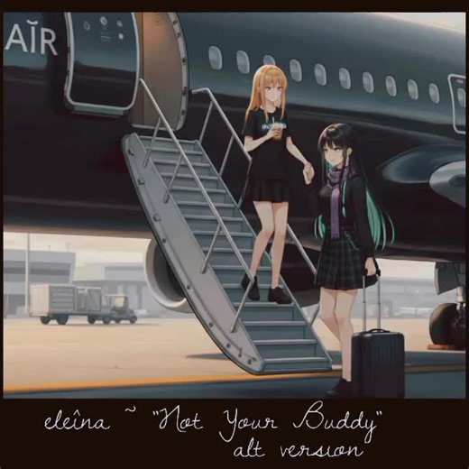 Eleîna - Not Your Buddy (Friend) Alternative Version 🇯🇵🎶 #japan #jrock #funny #friends #buddy LYRICS: Oi, mata nebō? Mō sankai-meda zo!