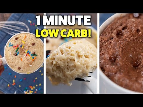 Easy Protein Mug Cake | Low Carb & Simple Ingredients
