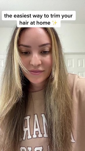 The Easiest Way to Trim Your Hair at Home