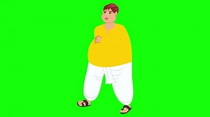 2d Animation Cartoon Man Running Cartoon Stock Footage Video (100% Royalty-free) 3427020051 | Shutterstock