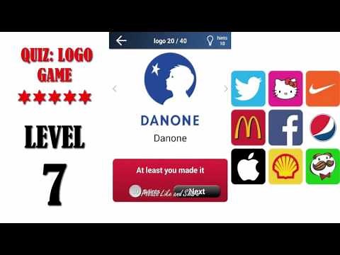 Quiz: Logo Game Level 7 - All Answers - Walkthrough ( By Lemmings at work )