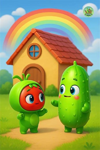 KETEMU ALIEN HIJAU | ANIMASI SAYUR DAN BUAH