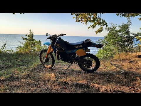 Dual sport ride on the 1983 Yamaha IT490