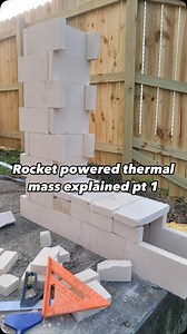 26K views · 12K reactions | Rocket powered thermal mass explained!...