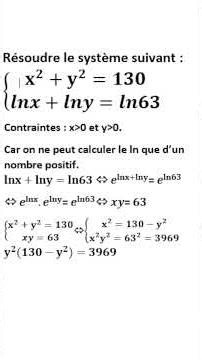 Solving a system of equations with logarithms and exponentials