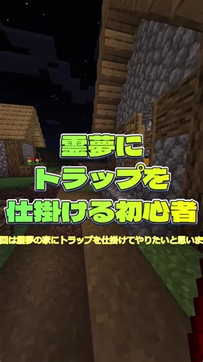 初心者がトラップを仕掛けたらまさかの #minecraft #ネザー #マイクラ #shorts #棺桶ダンス