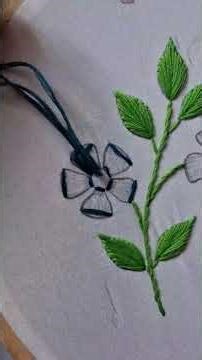 so Buatiful Flower #embroidery #handbroidery #embrodering