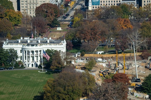 White House blasted for reportedly using donated foreign steel for ballroom