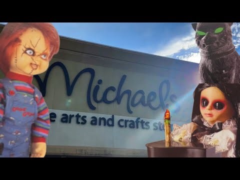 MICHAELS Halloween ANIMATRONICS! Staten Island NY