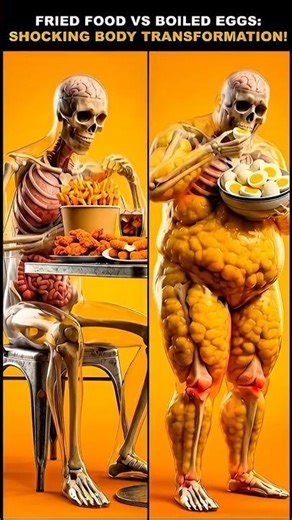 Fried Food vs Boiled Eggs What Actually Happens Inside Your Body