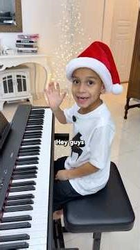 7 Year Old Piano Prodigy Plays Somewhere in My Memory from Home Alone by Ear 🎹🎶 Jelijah Diaz #piano