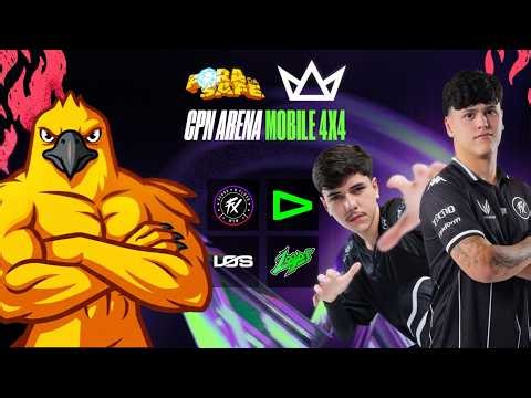 🔴CPN ARENA MOBILE 4X4 COM FORA DA SAFE 🔴#FREEFIRE