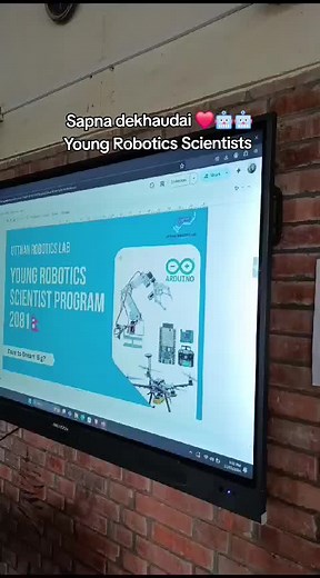 The Young Robotics Scientist Program 2081🇳🇵 by Utthan Robotics Lab transformed our school into a hub of innovation and creativity! 🌟 From building robots 🤖 to designing tomorrow’s technology 🌐, our brilliant young minds are proving there’s no limit to what they can achieve! This hands-on STEM experience is inspiring our students to dream BIG, think BOLD, and CREATE impactful solutions for a brighter future! 🌍 Let’s celebrate these changemakers and their journey to becoming the innovators o