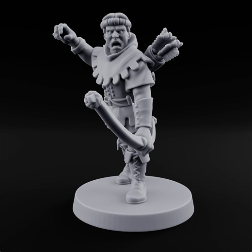 Miffed Human Archer