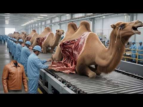 Inside the World’s Largest Bactrian Camel Mega Factory: Two-Humped Camels to Million-Dollar Jackets