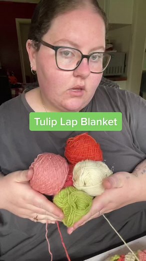 Crochet Tulip Lap Blanket Tutorial