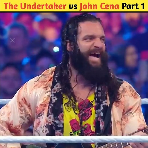 The Undertaker vs John Cena WrestleMania 34 Part 1 #shorts #wwe