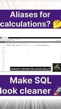 Use AS with Calculated Columns in SQL 🚀