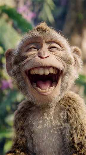 monkey laughing 🤣 #foryou #funnymonkey #laughing #ViralVideo