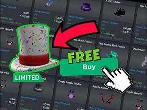 ANOTHER FREE ROBLOX LIMITED?! (Cake Topper)